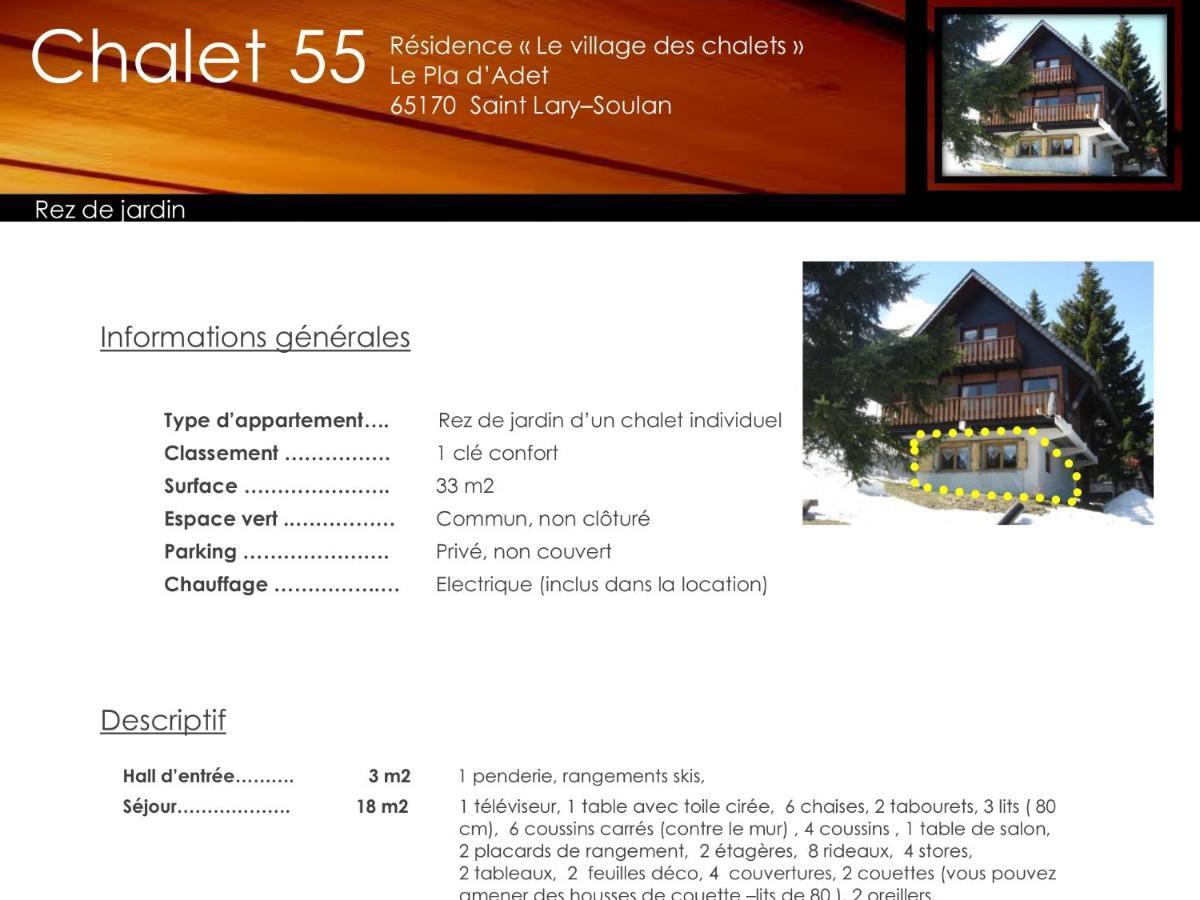 Appartement Au Pied Des Pistes Saint-Lary-Soulan Exterior foto